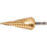 Ks-Tools 330.2351 Hss-Tin Stufenbohrer Ø 6-20Mm 8 Stufen 90° Stufenwinkel