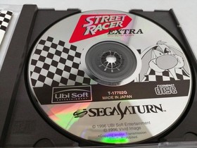 UBI SOFT STREET RACER EXTRA SEGA SATURN SOFT