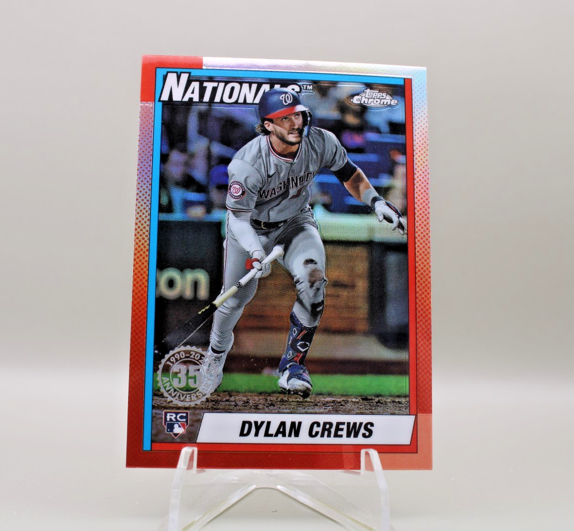 2025 Topps Chrome - 1990 Topps Baseball Dylan Crews #90CB-16 (RC)
