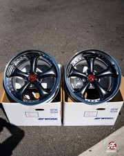 Work Vskf 5x114.3 18x10.5 14 18x10.5 15 Brilliant Silver Black 350z 370z