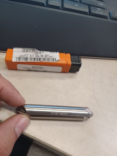 Hertel 1/2" Head Diam, 1/2" Shank Diam, 4 Flute 82° 89336291 Steel Countersink - Bild 4 von 7