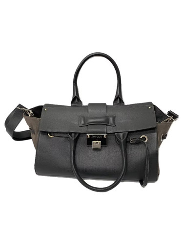 JIMMY CHOO Tote Bag in Leather (GRY)