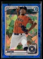 2020 Bowman Draft Sapphire Edition #BD-139 Alex Santos