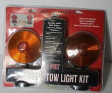 New Haul Master 12 Volt Magnetic Tow Lights Kit Unopened Nos Towing Lights 96933