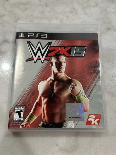 WWE 2K15 - Sony PlayStation 3 PRE-OWNED MANUAL INCLUDED