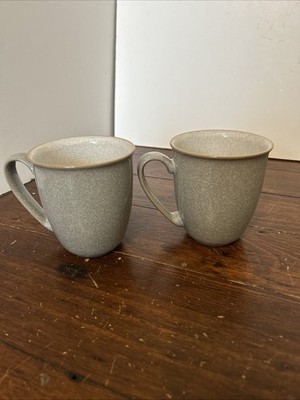 denby elements hellgrau Becher/Tassen X2