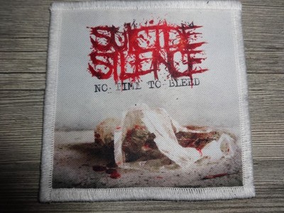 Suicide Silence Patch Death Metal White Border Dying Fetus Suffocation **