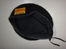 Vietnam War Schwarzes Woll Barett S&uuml;dvietnamesische Armee QLVNCH