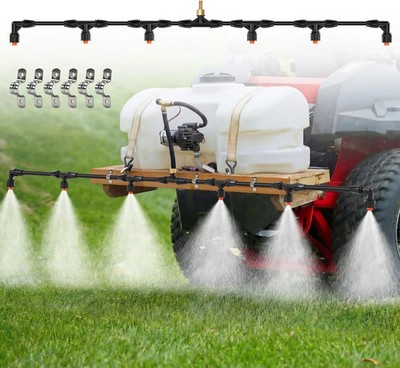 Boom Sprayer Wand ATV Sprayers Boom Kit with Fittings, Wide Coverage Sprayer Att