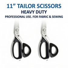 BETEC Tailor Scissors 11" Black   Professional Fabric Cutting Shears