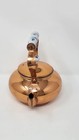 Vintage Copper Tea Kettle with Ceramic Blue White Delft-Style Handle and Knob  — photo 4