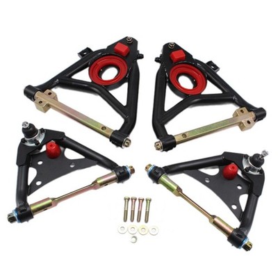 Front Upper Lower Tubular Control Arm Kit Heavy Duty Accessories Sturdy High