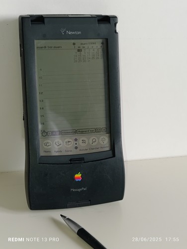 Ancien Appel Newton Message Pad 110 organisateur tactile Bon état - 第 3/14 張圖片
