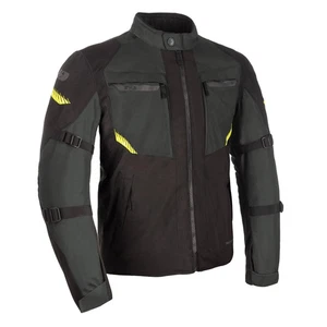Oxford Toronto 1.0 D2D Textile Jacket Black / Green / Fluo Yellow