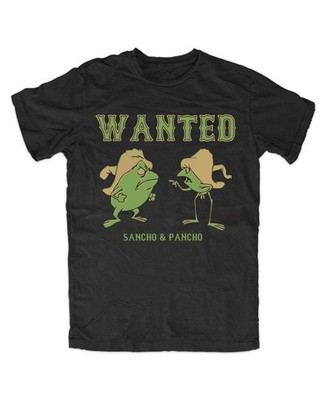 Sancho und Pancho T-Shirt Kult Fun Frösche Frog Oldschool Legende 80er