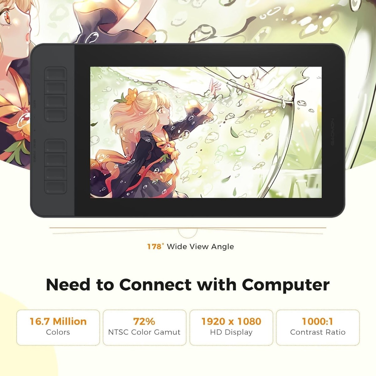 GAOMON PD1560 15.6