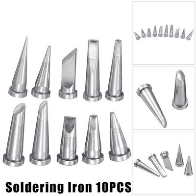 For Weller WSD81 WD1000 WSP80 WP80 LT Tips Tools Soldering Iron Tip Kit 10Pc/Set