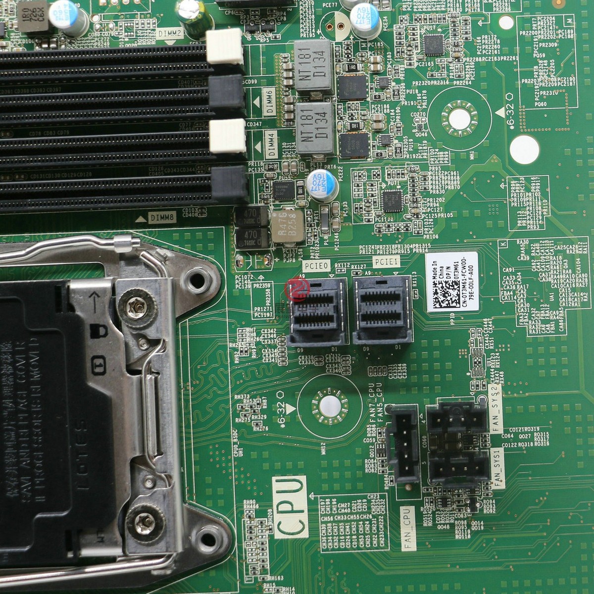 Dell Precision T5820 Intel LGA 2066 DDR4 Server Motherboard 6JWJY