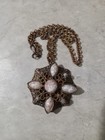 Vintage Confetti Copper Pendant Necklace — photo 2