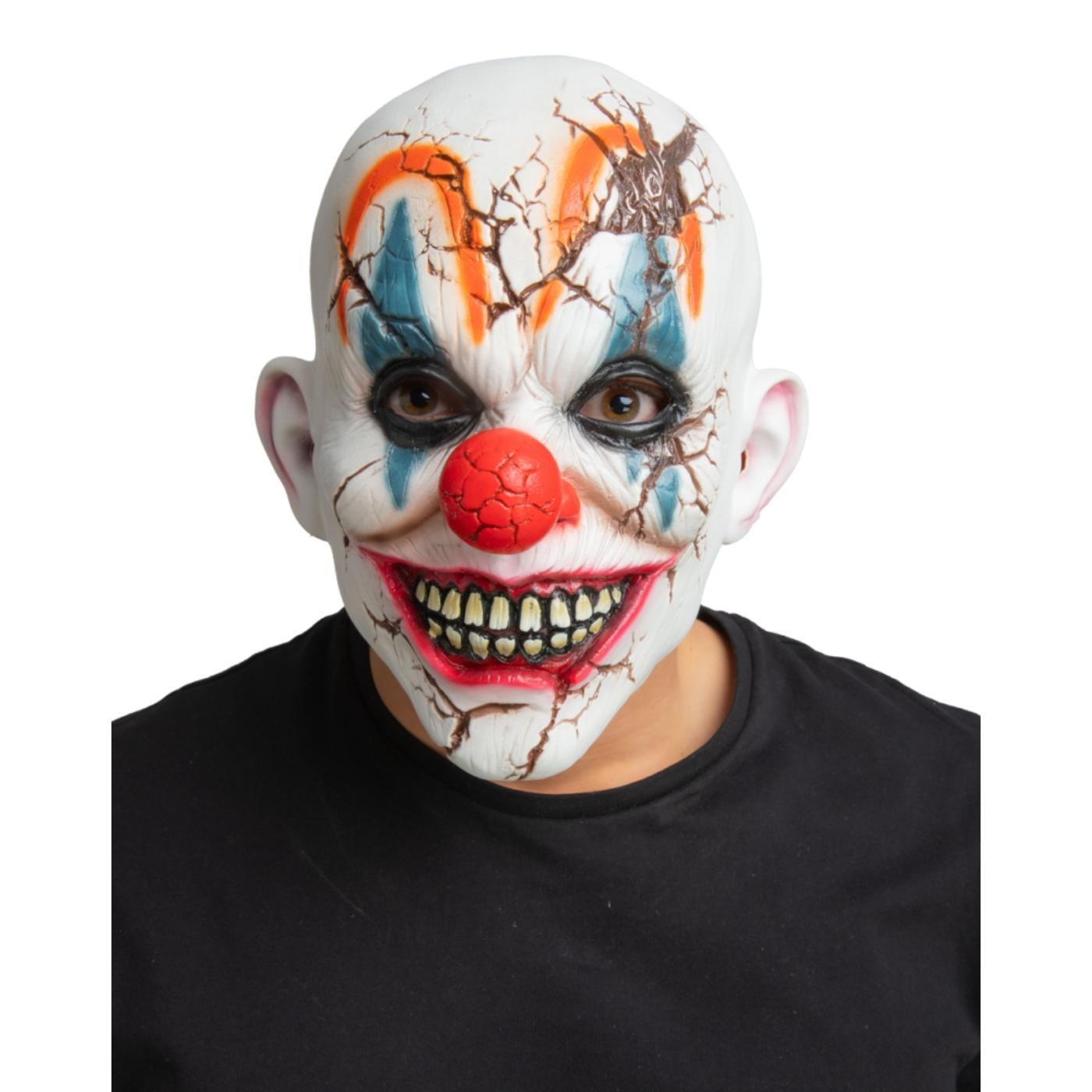 Wicked Costumes - Cracked Head Clown Mask - Adult