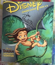 Phil Collins Signed Disney Tarzan Activity Center CD-ROM Box Auto RARE
