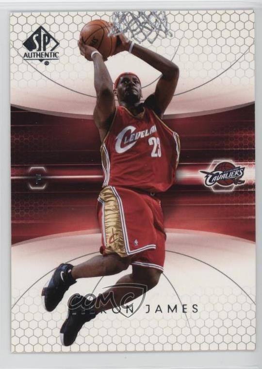 2004-05 SP Authentic LeBron James #14 12g7