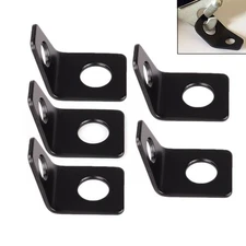 5× Universal Seat Belt Anchor Plate Hardware Mount Harness 90° Angled L Bracket