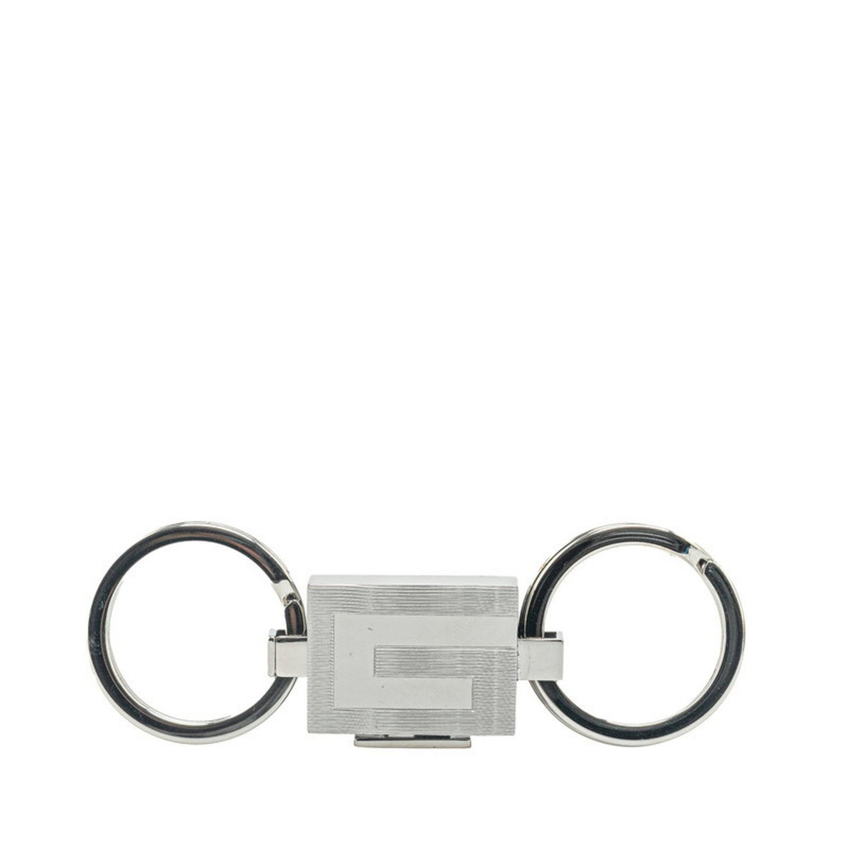 Gucci G Keyring Keychain Silver Metal Women's GUCCI GZl15qnt Gucci G Keyring Keychain Silver Metal Women's GUCCI GZl15qnt