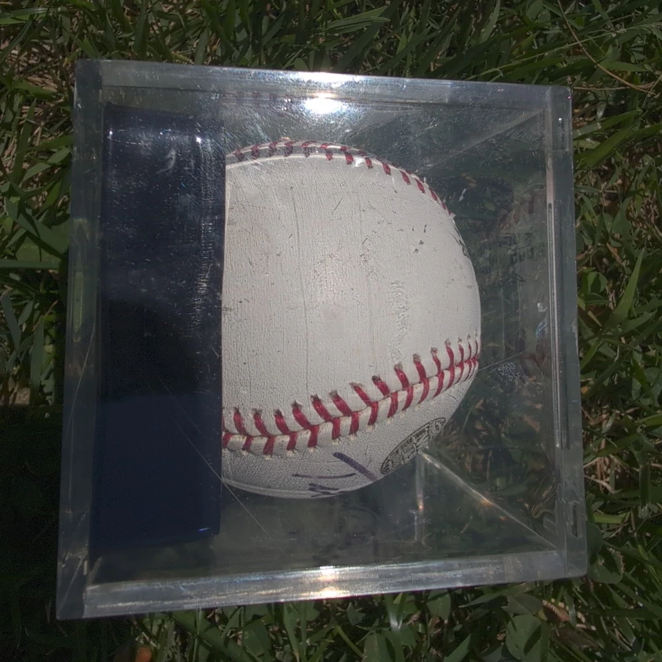 Bola de beisebol oficial da liga principal de beisebol Trot Nixon 2005 World Series assinada - Imagem 4 de 4