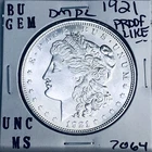 1921 BU GEM MORGAN SILVER DOLLAR UNC MS+++ U.S. MINT RARE COIN 7064