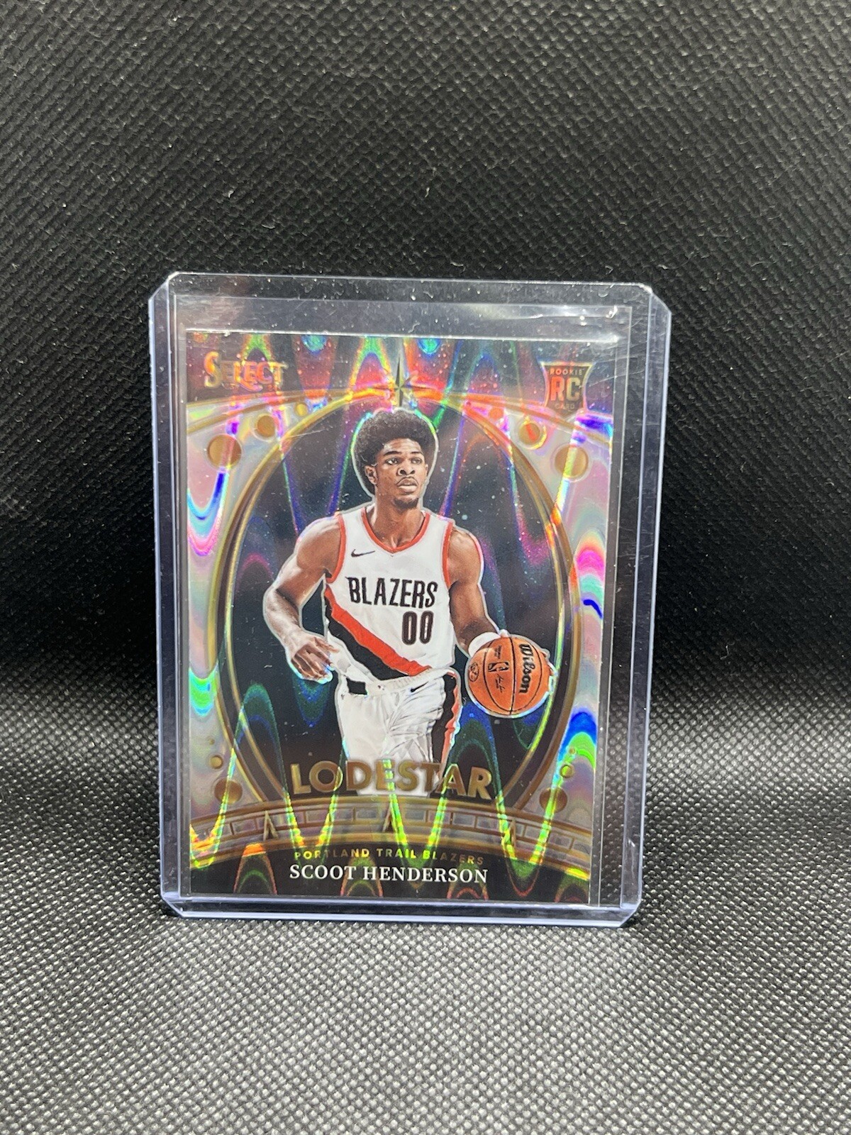 2023-24 Panini Select - Lodestars Tectonic Prizm #1 Scoot Henderson (RC)