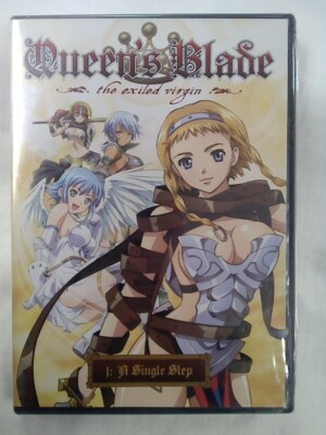 Queens Blade Vol. 1: The Exiled Virgin - A Single Step (New-DVD-2009, Anime DUB)
