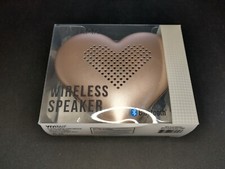VIVITAR Rose Gold Heart Wireless Bluetooth Speaker