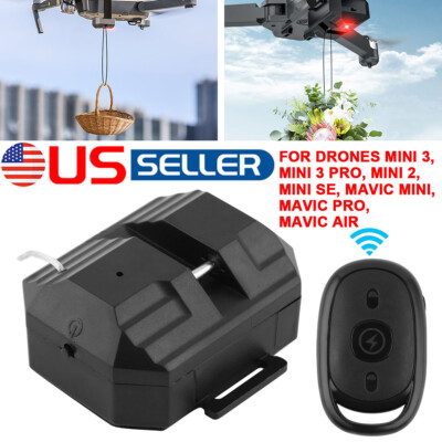 For DJI Mini 2 SE 3 Pro Drone Airdrop Dropper Thrower Remote Control ...