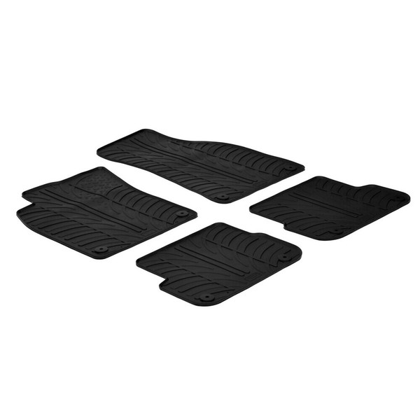 Set FußMatten Nach Maß Aus Gummi FüR Audi A6 (4F) 2004-2011-image