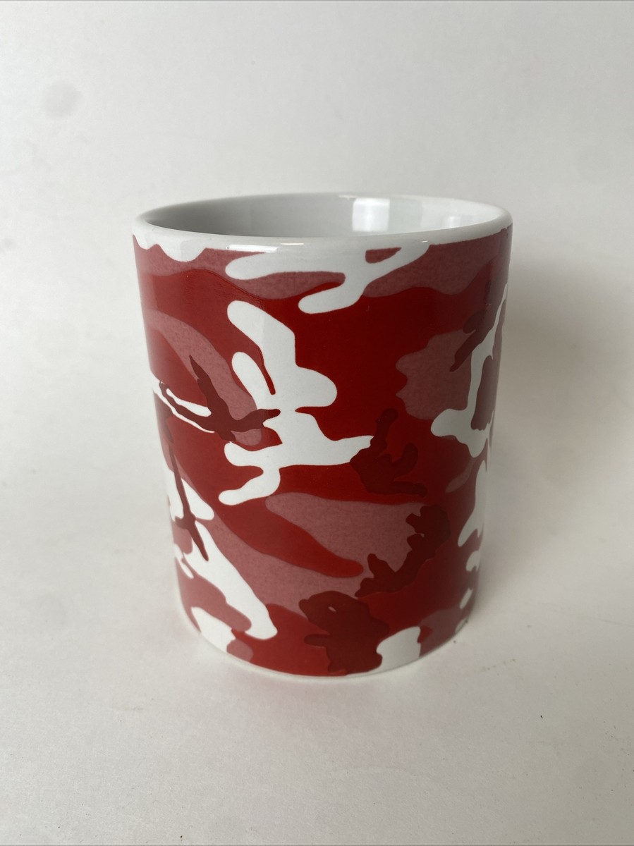 Red Camo Coffee Cup 16 Ounce Camouflage | eBay