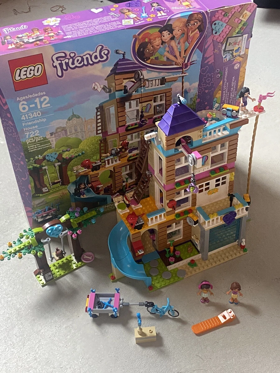 LEGO Friends Friendship House 41340 4-Story Building Set (722 Pieces) 