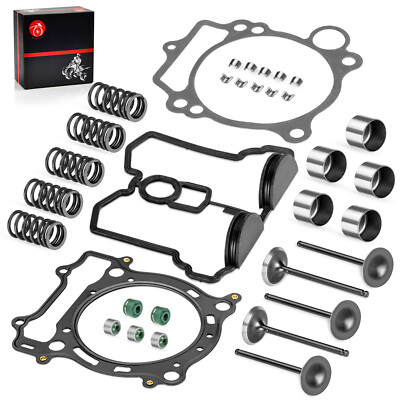 Intake Exhaust Valves Seals Kit For Yamaha YFZ450 Bill Balance YFZ450V 2006 2007