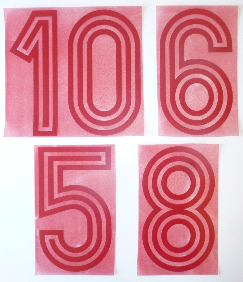 53GRADSPORT Flock numero numero numero número away maglia jersey shirt Ungheria Hungary 1982