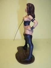 1/18 FIGURE  GIRL VIOLETTE  VROOM PAINTED  FOR  CMC  NOREV AUTOART  MINICHAMPS