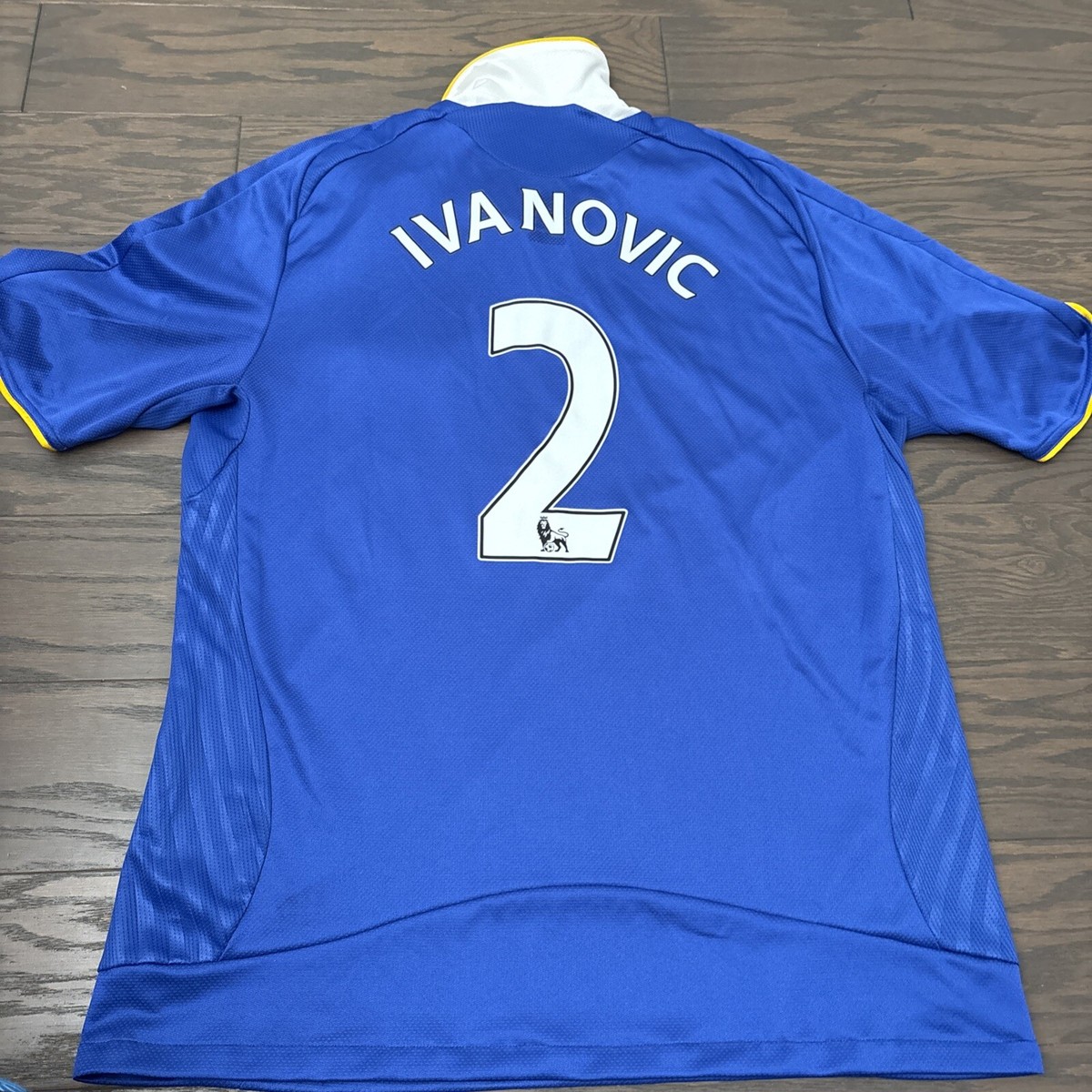 Adidas Chelsea 2008 2009 Home Soccer Jersey Blue Mens XL #2