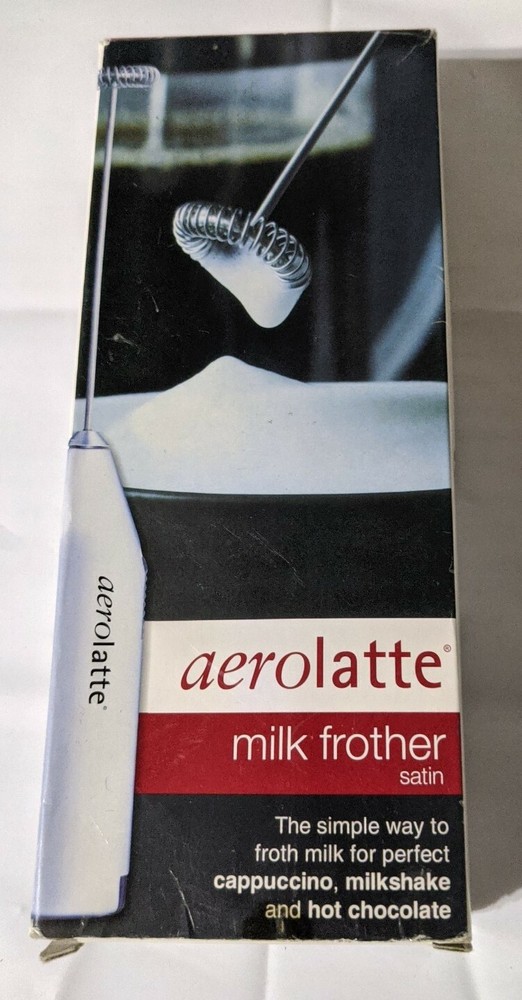 Aerolatte Chrome Steam Free Milk Frother No Stand Aerolatte Chrome Steam Free Milk Frother No Stand