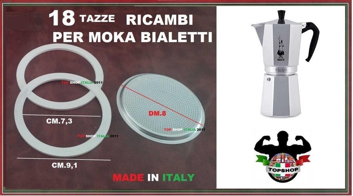 Guarnizione E Filtro Per Caffettiera Bialetti Mokona - Completo Di Vite - Foto 4