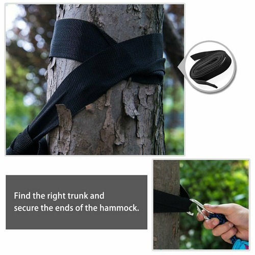 Double Hammock Tent Outdoor Camping Hanging Bed Swing Chair Anti-mosquito Net - Picture 4 of 8