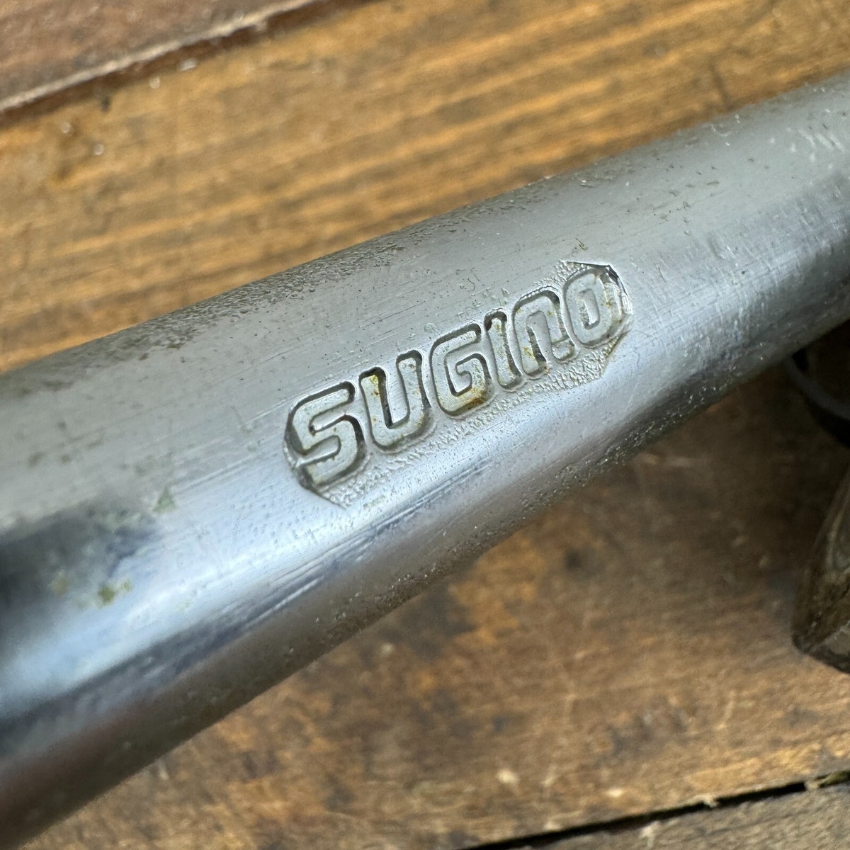 1983 Sugino Crank Set 165 mm Old School BMX 83 1 Piece Japan 80s