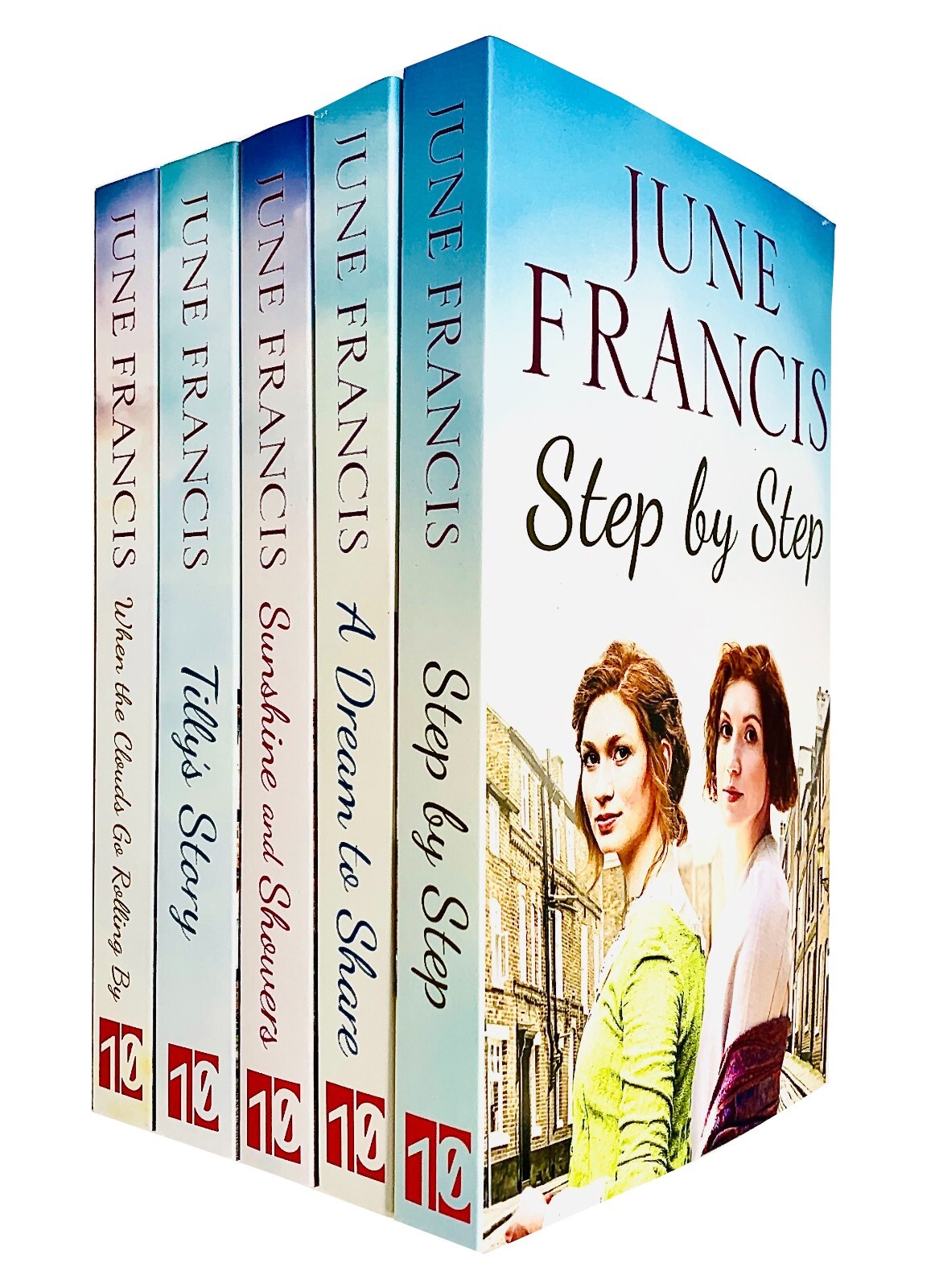 Victoria Crescent Sagas 1-5 Books Collection Set by June Francis Tilly's Story