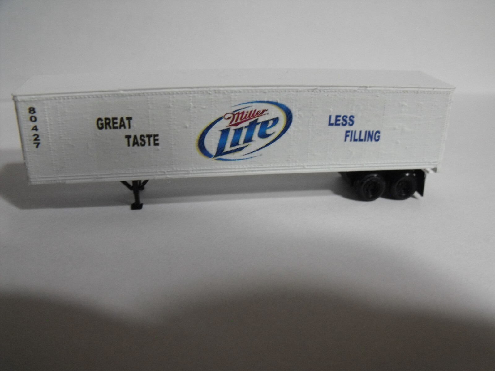 N Scale Micro Trains 45' Trailer. " Miller Lite " eBay