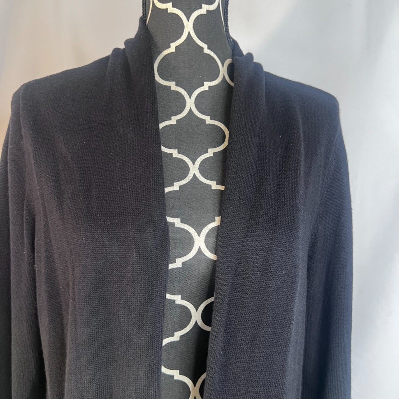 Chicos Knit Longline Cardigan Basic Layering Size… - image 4