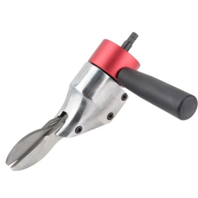 Metal Cutting Scissors Nozzle for Electric Drill Chuck Iron Disc Shears Cutter