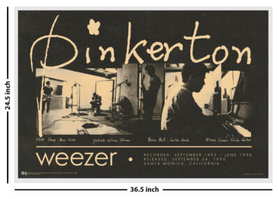 Weezer Poster - Pinkerton Group - 36.5